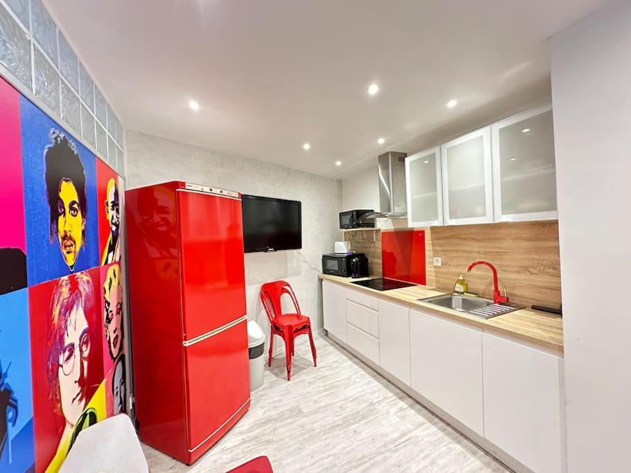 Appartement Avec 4 Chambres Doubles - Proche De La Mer, Des Transports Et De La Promenade Des Anglais นีซ ภายนอก รูปภาพ