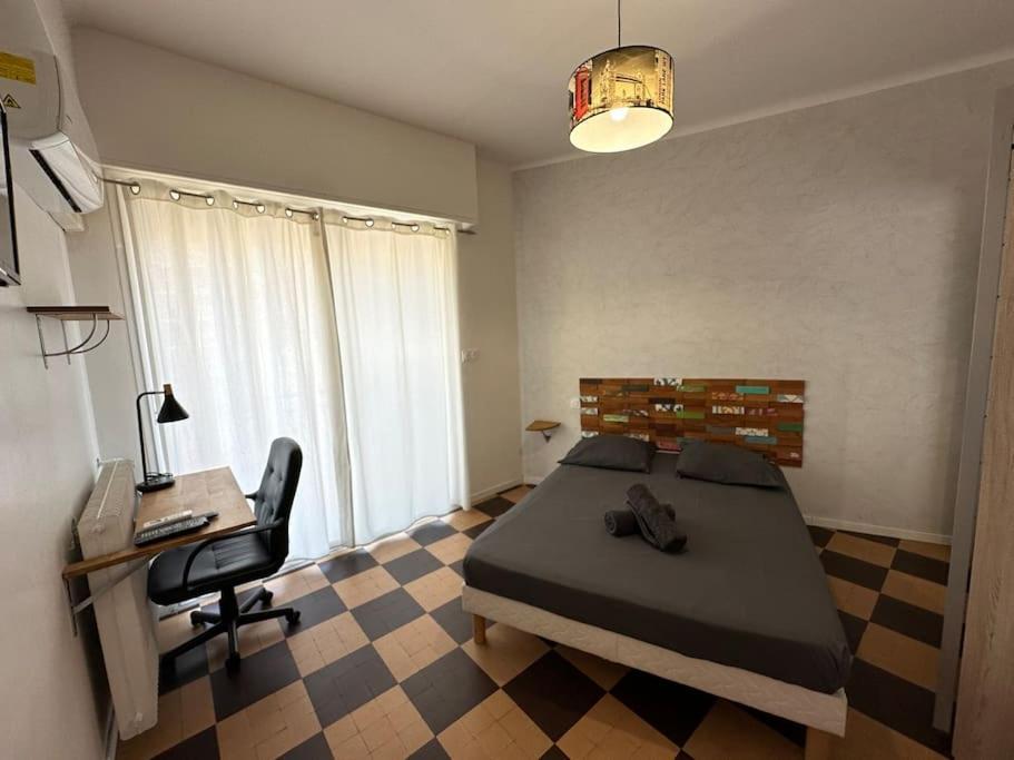 Appartement Avec 4 Chambres Doubles - Proche De La Mer, Des Transports Et De La Promenade Des Anglais นีซ ภายนอก รูปภาพ