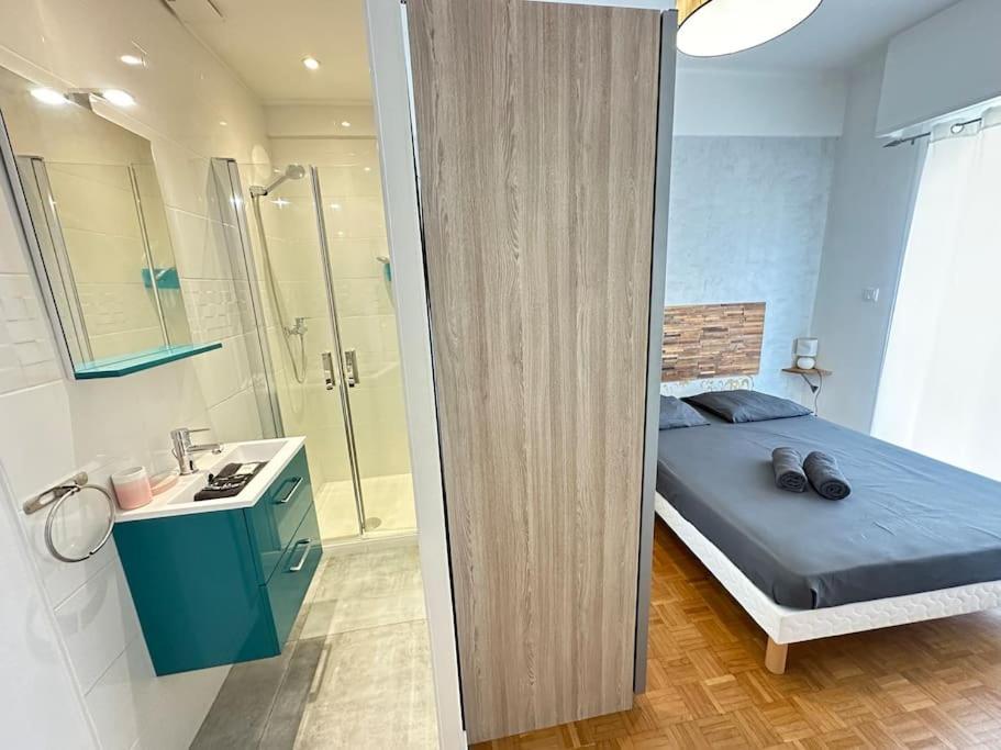 Appartement Avec 4 Chambres Doubles - Proche De La Mer, Des Transports Et De La Promenade Des Anglais นีซ ภายนอก รูปภาพ