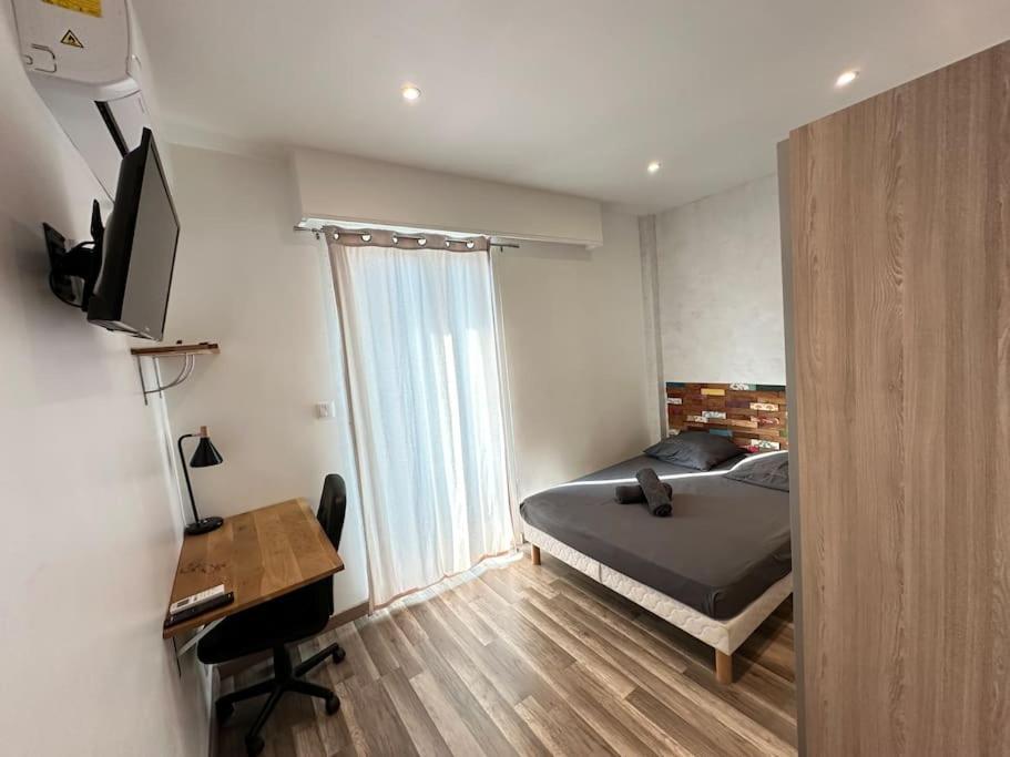 Appartement Avec 4 Chambres Doubles - Proche De La Mer, Des Transports Et De La Promenade Des Anglais นีซ ภายนอก รูปภาพ