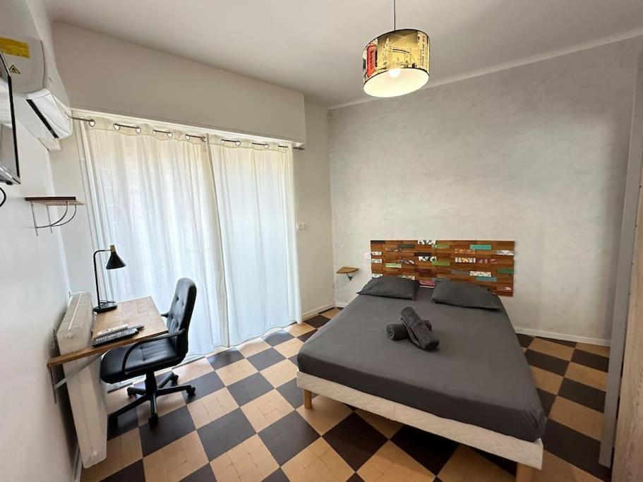 Appartement Avec 4 Chambres Doubles - Proche De La Mer, Des Transports Et De La Promenade Des Anglais นีซ ภายนอก รูปภาพ