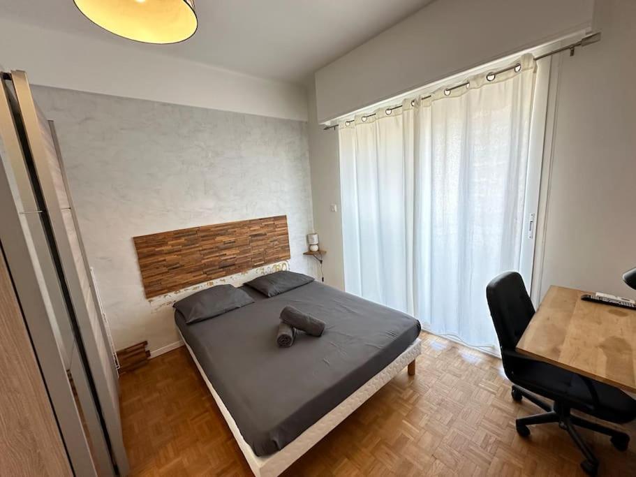 Appartement Avec 4 Chambres Doubles - Proche De La Mer, Des Transports Et De La Promenade Des Anglais นีซ ภายนอก รูปภาพ