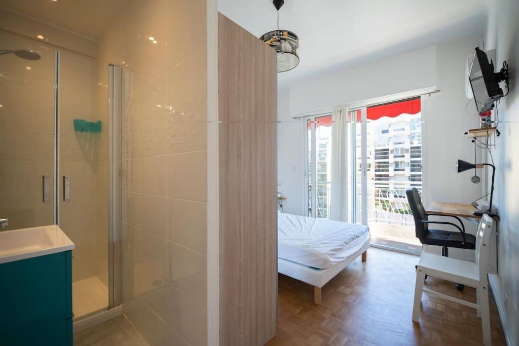 Appartement Avec 4 Chambres Doubles - Proche De La Mer, Des Transports Et De La Promenade Des Anglais นีซ ภายนอก รูปภาพ