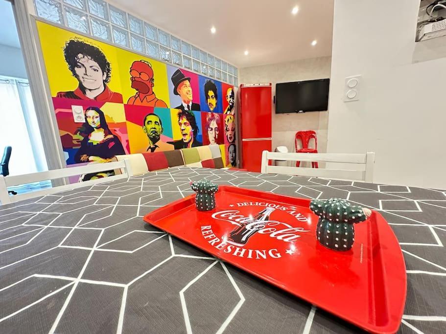 Appartement Avec 4 Chambres Doubles - Proche De La Mer, Des Transports Et De La Promenade Des Anglais นีซ ภายนอก รูปภาพ